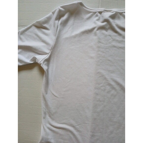 LuLaRoe Ashley T Shirt Womens 2XL White Rare Soft Feel New - Picture 16 of 16